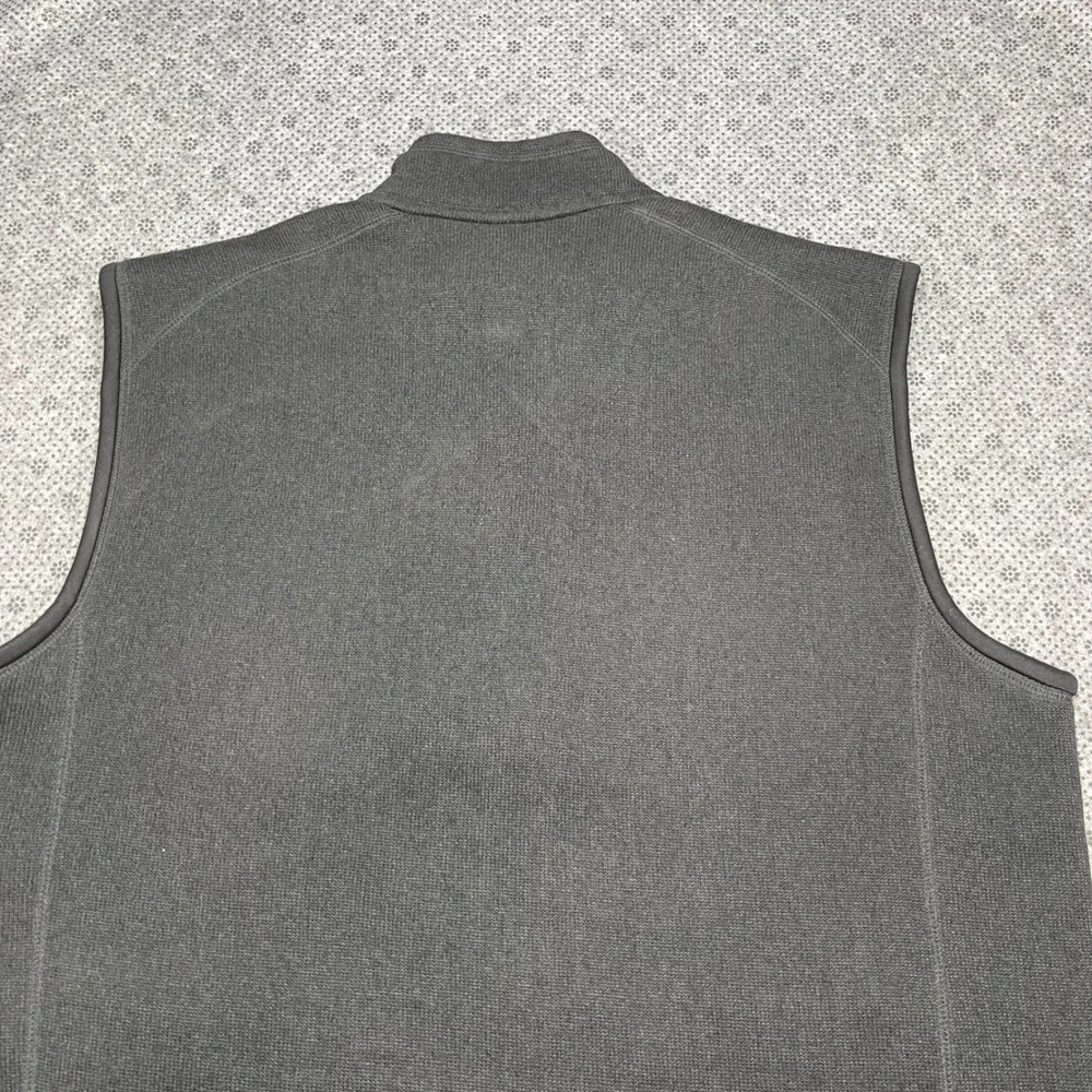 Patagonia Better Sweater Vest Mens‎ XL Black Full Zip Fleece Vest 25880 FA12